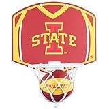 Baden BBM-2262A-P24 Iowa State Cyclones Mini Hoop and Ball Set