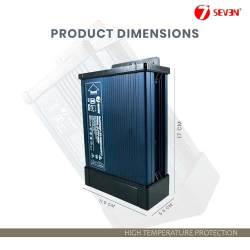 Image of 7SEVEN SMPS 5v Power Supply 60amp 300w Weather Proof Rainproof Suitable for LeD Signage, Strip Light, Decorate Lite, Microcontroller & Embedded Systems, Industrial Machine and Much More (5v 300w)