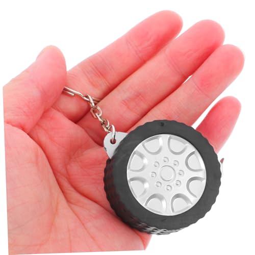 2 Cintas Métricas Mini Retráctiles Portátiles con Llavero miniatura 4