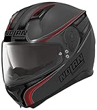  Nolan N87 Rapid Integralhelm Motorrad Polycarbonat n-com - matt schwarz Größe M