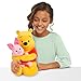Disney Classics Lil Friends Winnie the Pooh and Piglet Plush Stuffed Animal, Kids Toys for Ages 2 Up by Just Play
