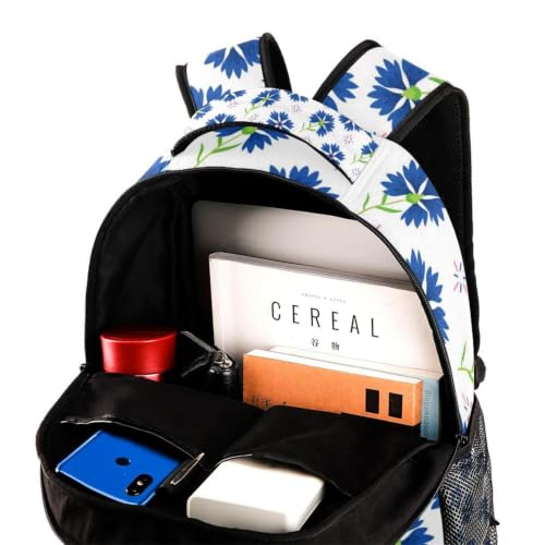 Mochila casual multicolor unisex con compartimento protector para bolsa de laptop 4