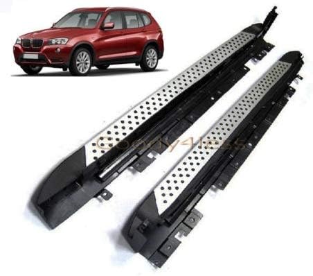 Angled view of two syppo Aluminum Side Steps