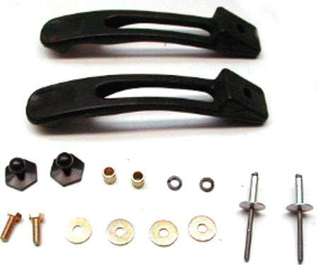 2 Strap & 2 Post kit with hardware compatible with Ski Doo Snowmobile Part# 12-1890 OEM# 861 7739 00