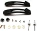2 Strap & 2 Post kit with hardware compatible with Ski Doo Snowmobile Part# 12-1890 OEM# 861 7739 00