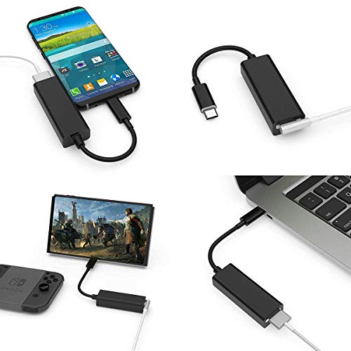Image of Microware Compatible MagSafe USB Type C Converter for MagSafe 2 & 1 Charging Adapter Applicable for MacBook Pro 15 inch 13 inch 12 inch,Connector Cable Compatible MacBook, MacBook Pro, Switch /Laptop /Phone