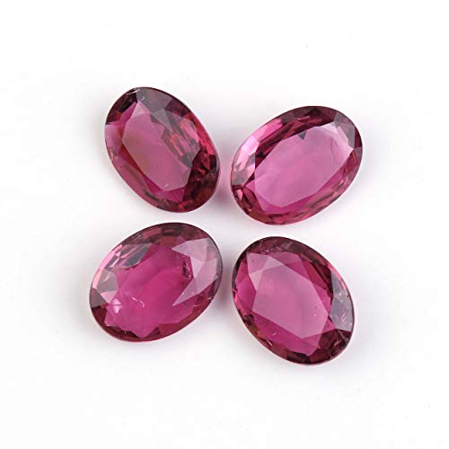 Rubellite Tourmaline Africaine 8x6mm de Qualité Supérieure pour Haute Joaillerie