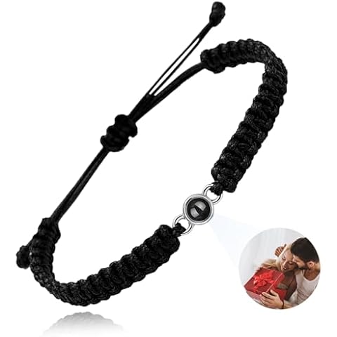 JONZIN Custom Photo Bracelet Personalised Projection Bracelet Cover