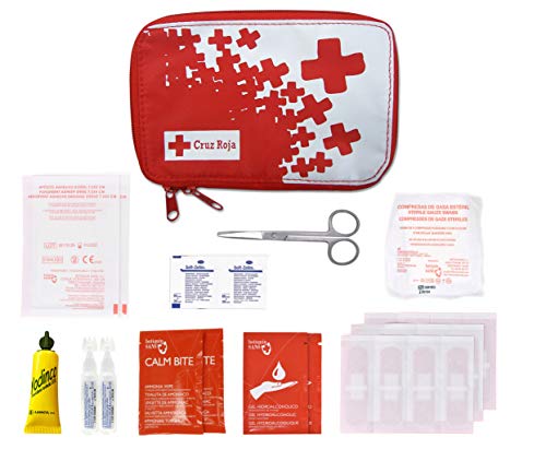 Botiquín Cruz Roja Primeros Auxilios Nylon Paseo-
