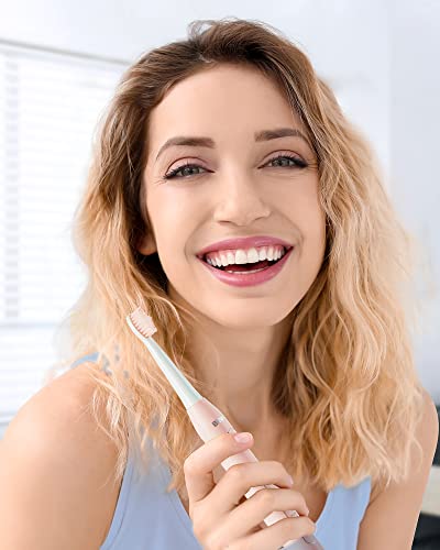 Sonic Electric Toothbrush Replacement Heads Compatible With Bitvae Daily D2 Pink Rechargeable Toothbrush, Clean Toothbrush Heads Refills, 4 Pack #TOP4