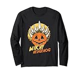 Witchy Hedgehog Pumpkin Knifes Halloween Gift