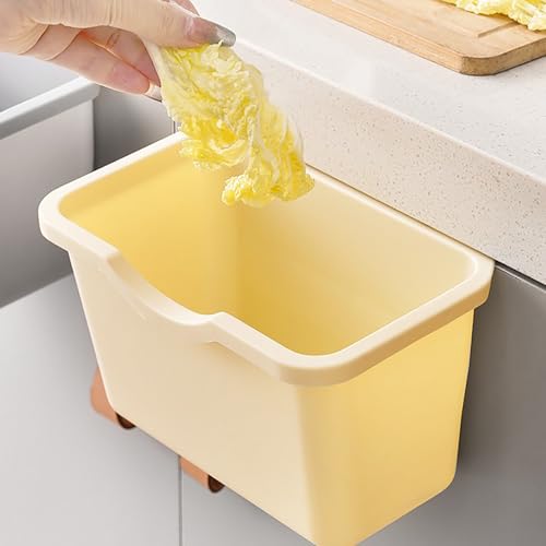 Caneca de basura colgante de 7L para puerta de cocina miniatura 5