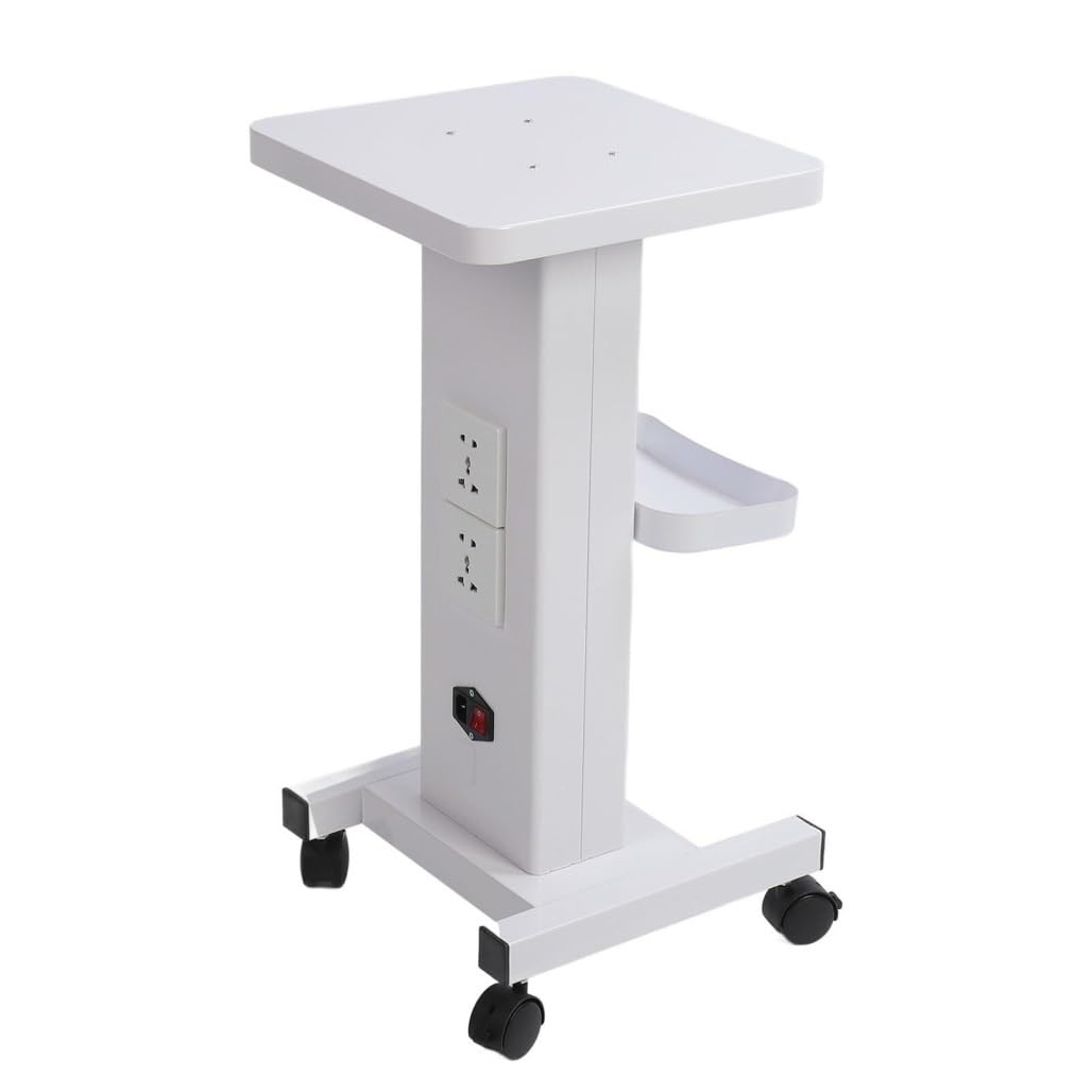 Salon Rolling Tray On Wheels Beauty Instrument For Spa For Barber Shops