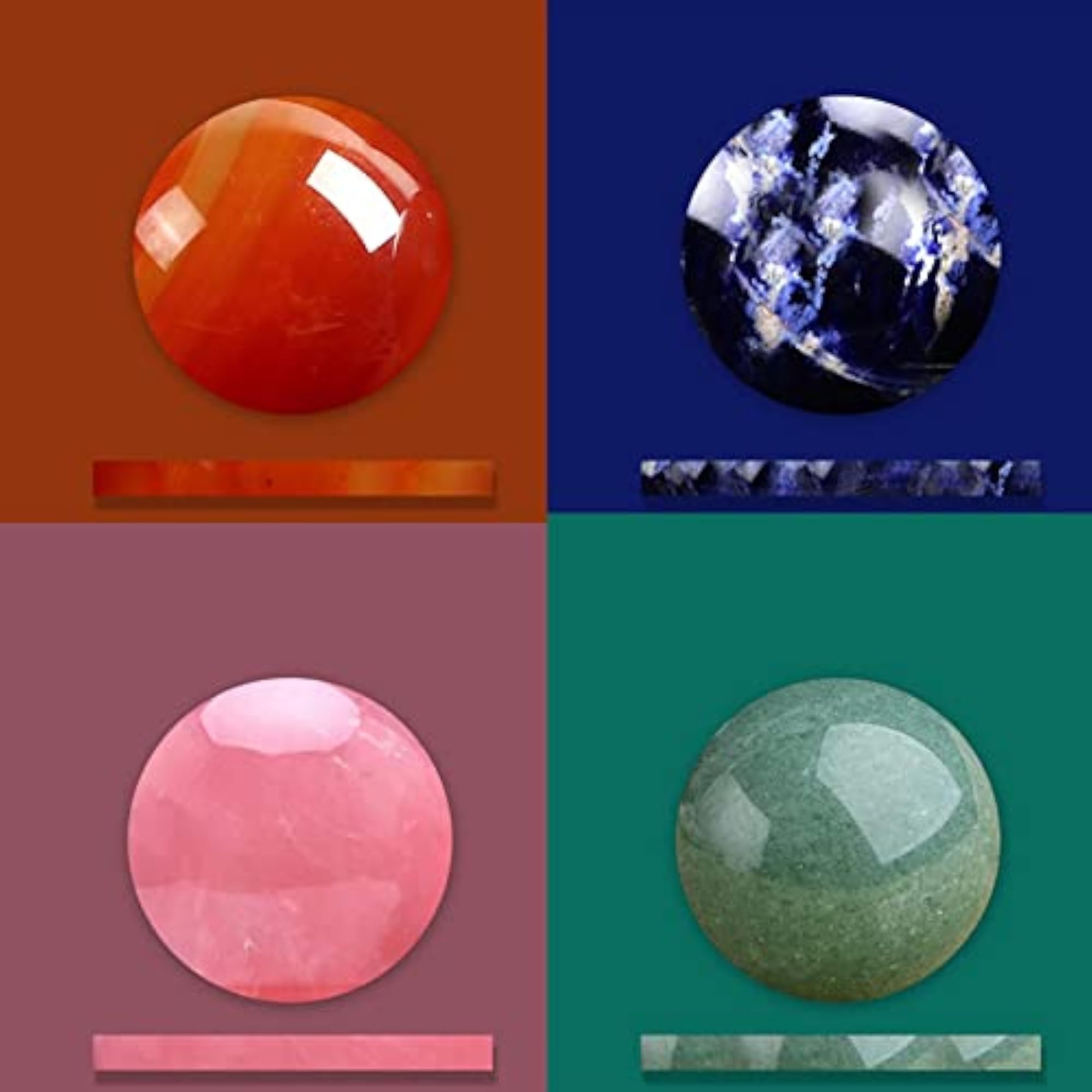 Mixed Crystal Balls for Decoration and Collectibles