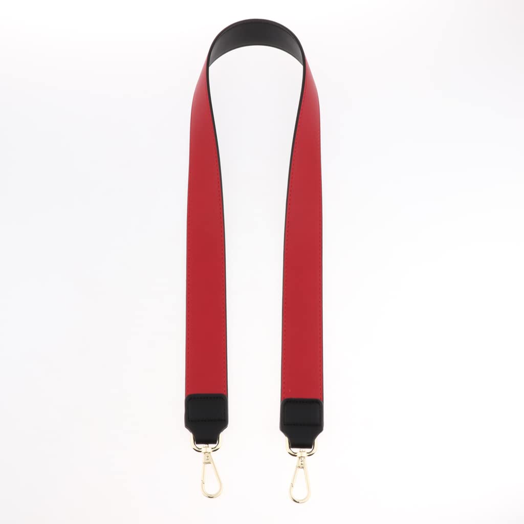 MERISHOPP Detachable Pu Leather Handbag Strap Replacement Crossbody Bag Belt Red| Clothing, Shoes & Accessories|Womens Handbags & Bags|Handbag Accessories 4