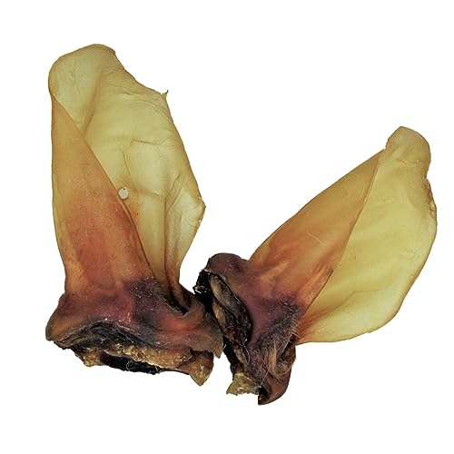 Wildleben Heimatedition Rinderohren mit Muschel, 2 Stck, Kauartikel für Hunde, getrocknet, ohne Zusatzstoffe