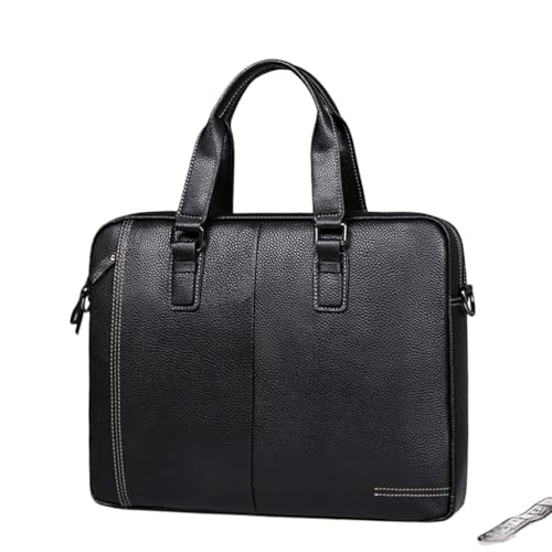 Sac d'ordinateur sac à main en cuir affaires grande capacité