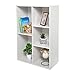 Movian, Hölzernes Aufbewahrungsregal/Schrankwürfel/Bücherregal/Aufbewahrungsschrank/Offener Schrank, modular, DesignBüro, Wohnzimmer, Schlafzimmer - Basic Storage Shelf - CX-23C - weiße Eiche