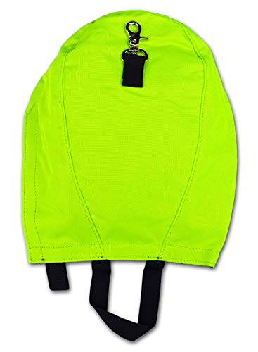Lightning X Fireman's Scba Air Pak Respirator Firefighter Mask Face Piece Bag For First Responder (Fluorescent Yellow) #TOP2