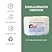ORGANIC TEXTILES White Down Alternative Bed Comforter with Organic Cotton Cover (Twin Size, Regular Fill), Skin Sensitive, All-Seasons Use, Machine Washable, Eco-Friendly Alternative