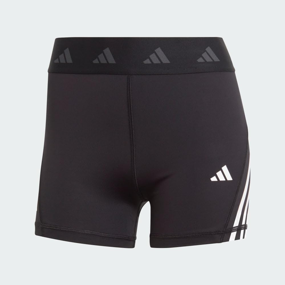 Adidas Womens Techfit Hyperglam 3-inch Short TightsLeggings