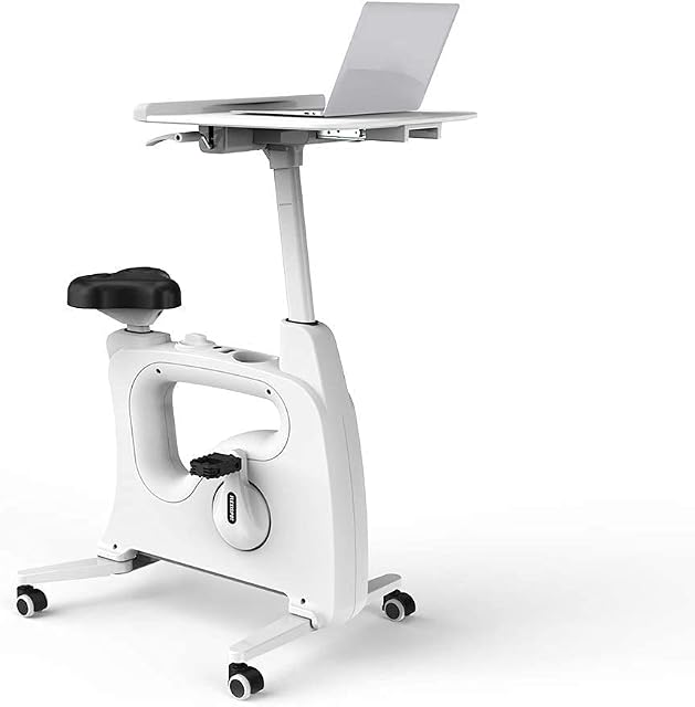 Famous TikTok Desk Bike Chair Sit2Go® FlexiSpot Home Workstation Stand up Folding Exercise Desk Cycle Height Adjustable Office Desk Stationary Exercise Bike - Deskcise Pro V9