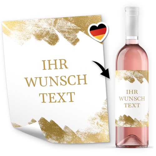 JoliCoon Lieblingsmensch Geschenk - Flaschenetikett 8,5x12cm - Partner Geschenke