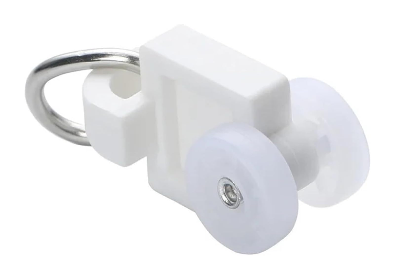 PUYUNA Curtain Runners Home Rails Hook Pulley Accessory For Window Tracks 10-200 pcs(30pcs runners)