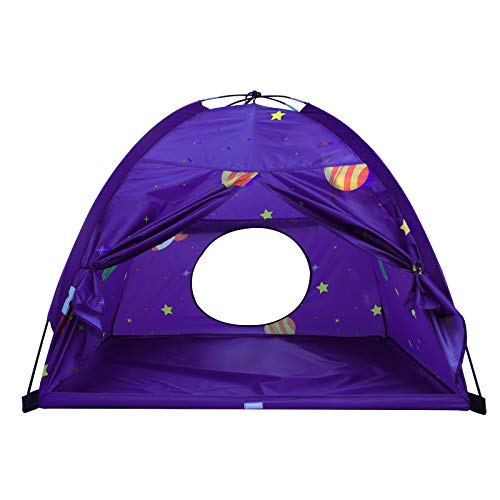 Homfu Kids Play Tent Outdoor Boys Indoor Playhouse For Children Tents Toddler Girls Gift Game Play Housetoys (Purple) #TOP1
