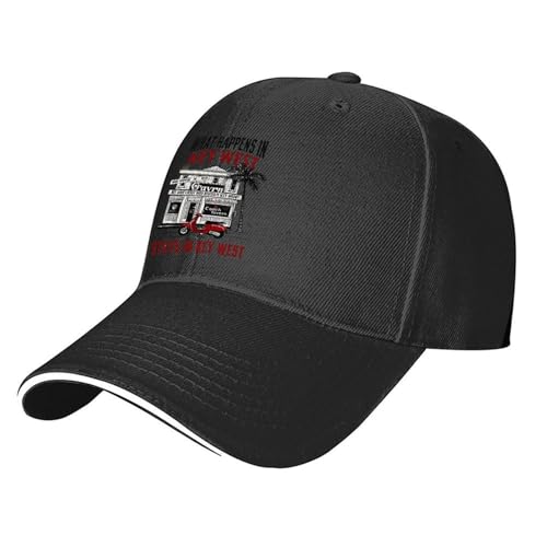 What Happens in Key West Hat Baseball Cap for Men