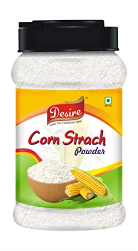 Image of Desire Baker's Corn Starch - 400g | Gluten-Free Cornflour for Baking, Sauces, Gravies, and Puddings | Premium Thickening Agent