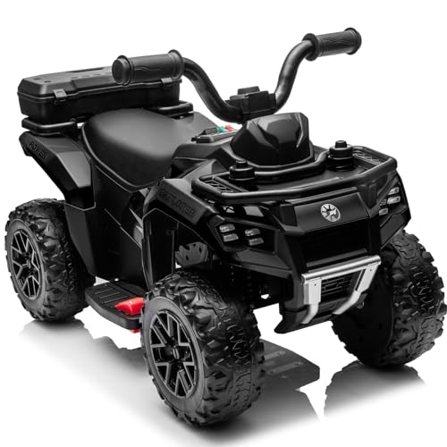 NEWQIDA Kids 4 Wheeler ATV, 6V Kids Electric Car Battery...