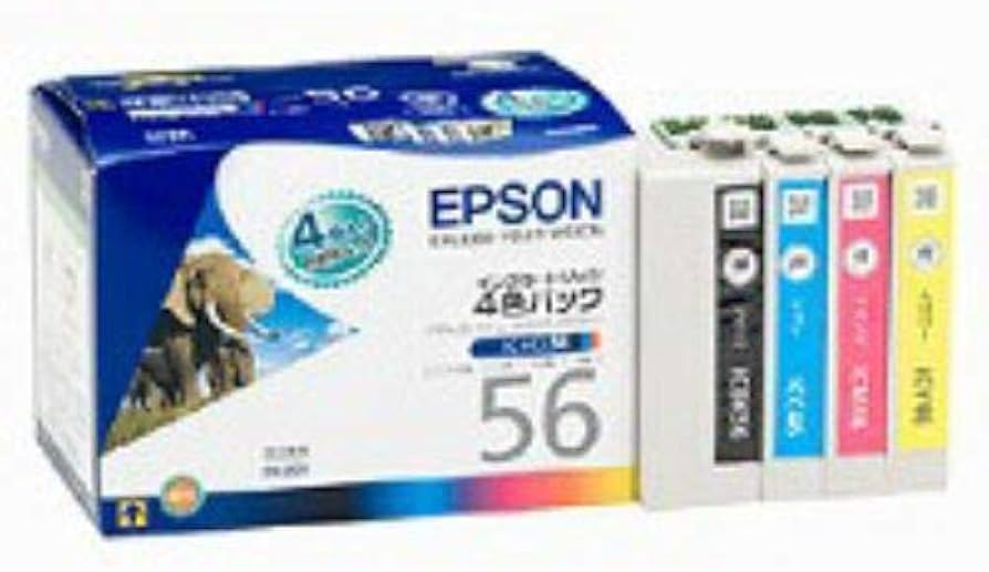Amazon.co.jp: IC4CL56 [インクカートリッジ(4色パック)] : パソコン