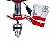LUMBER JACK Pillar Drill Press 16mm Capacity, Bench Top Professional Trade Use, Drilling with 12 Speeds, 600W Induction Motor, 16mm Chuck, Cast Iron Table