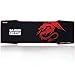 excovip Red Dragon 5 mm Extended Gaming Mouse Pad XXL Red Big Extra Large Long Gaming Pad Professional E-Sport Computer Mat 35" x 12" x 5 mm Thick