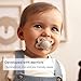 MAM Original Day & Night Pacifiers, Binky Pacifier for 0-6 Months, BPA-Free Silicone, Glows in The Dark, Best for Newborn Babies, Developed with Medical Experts, 4 Count Binkies