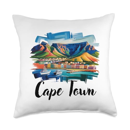 Cape Town Souvenir Cape Town Throw Pillow