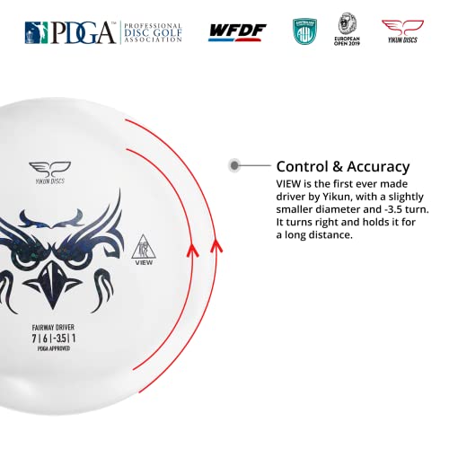 image for yikundiscs Yikun Disc Golf Disc Drivers Maximum Distance Fairway Drive