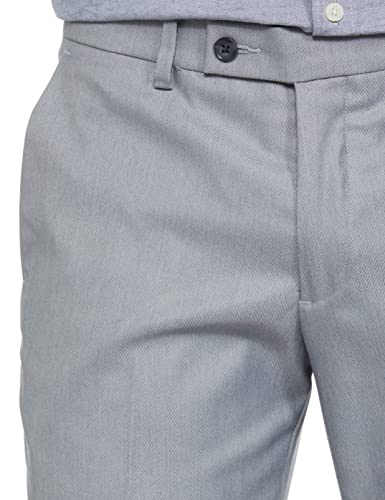 Image of Arrow Light Grey Self Design Formal Trouser (ARADOTR2727 30)