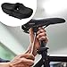 Yiju Oversized Bike Seat Cushion, Cycling Seat,Comfort, Widened,Shock Absorbing Bike Saddle Riding Sitting Pad for Men Women, Black