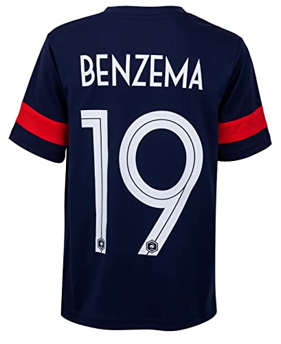 Equipe de FRANCE de football T-Shirt FFF - Benzema - Collection Officielle Taille 8 Ans