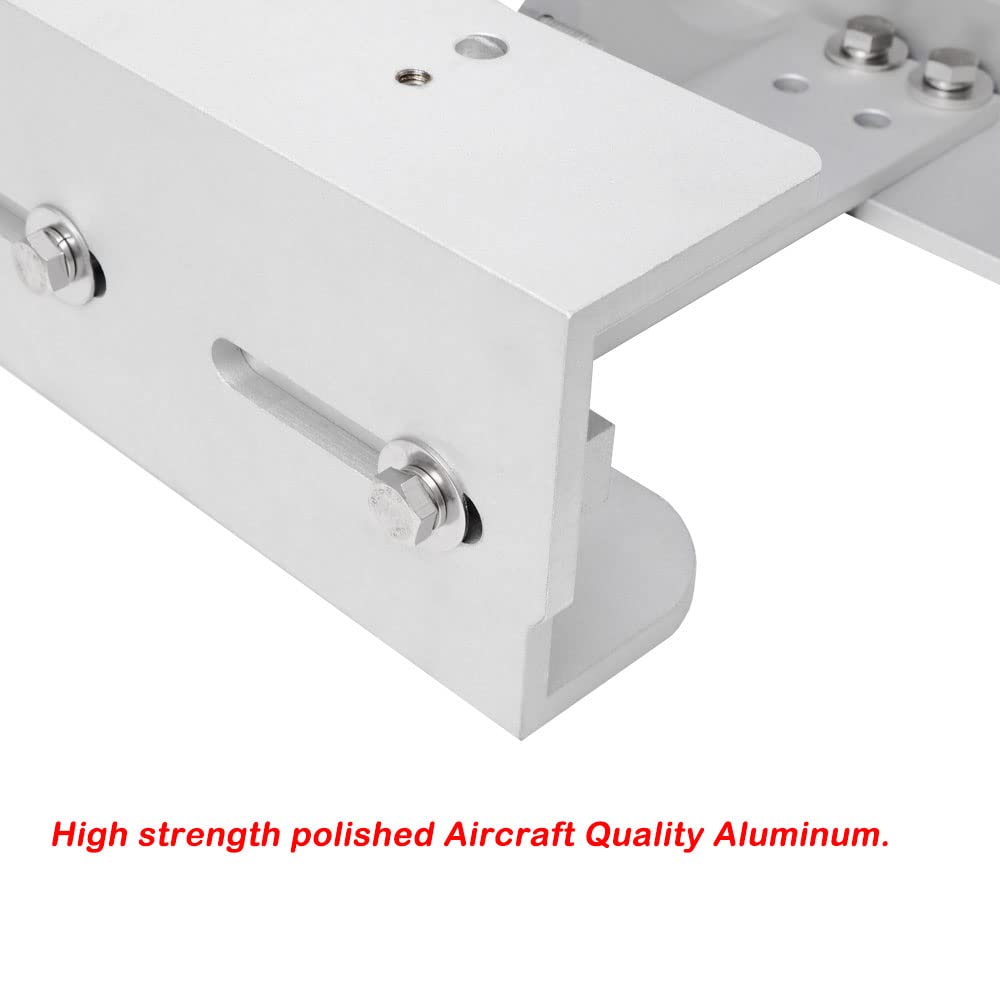 osemar Jack Plates JPL4500 Manual Jack Plate Adjustable 6" Set Back