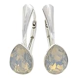 ★ Stein Ohrringe Durchmesser 10x7 mm / Länge Ohrringe 22 mm