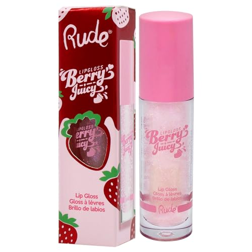 Berry Juicy Lip Gloss brillo de labios líquido efecto cristal 4