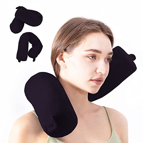 Image of Travel Pillow-Twist Memory Foam Neck Pillow Support Pillow, Used for Neck, Chin, Waist and Leg Support-Suitable fo Airplanes, Buses, Trains.
