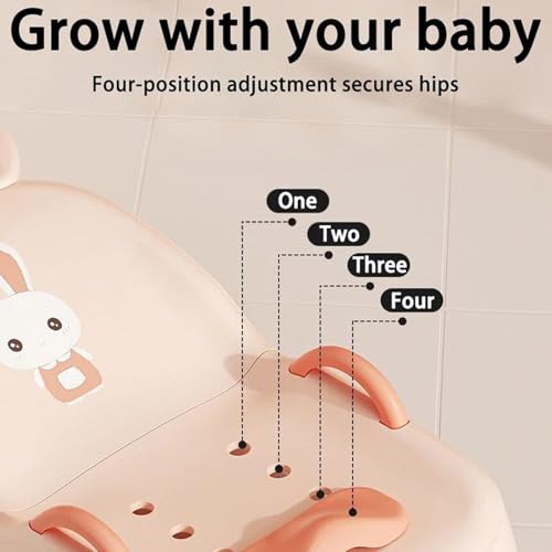 Chaise de shampooing pliable enfant avec support tabouret bain - 6