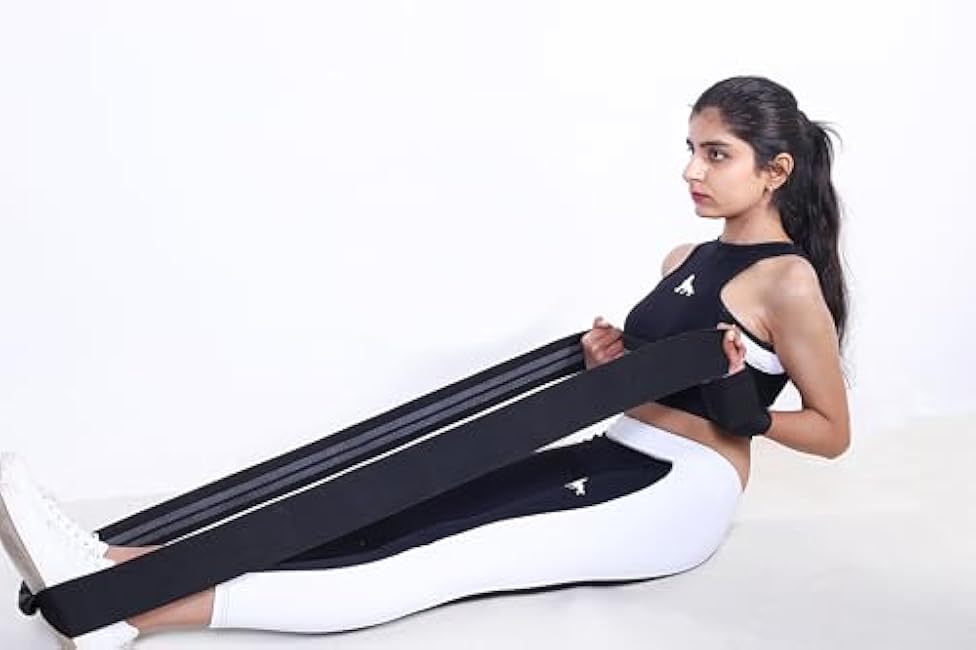 Fabric Resistance Bands for Women and Men - Non-Slip, Durable Exercise Bands for Stretching, Yoga, and Home Fitness