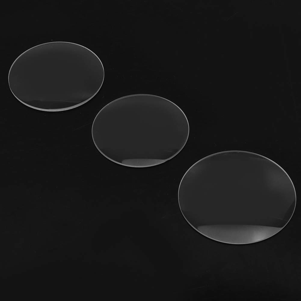 Lot De 6 Verres De Montre Ronds 36mm De Diamètre - Pour Réparation Horlogerie