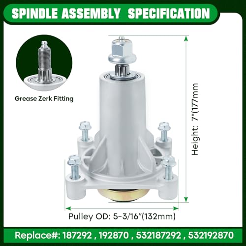 image for Youxmoto Mower Deck Rebuild Kit Fit for Husqvarna, for Craftsman 54