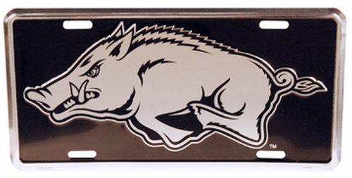 NCAA Arkansas Razorbacks Car Tag Elite
